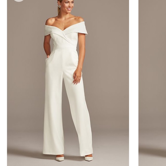 David’s Bridal Jumpsuit - Picture 1 of 2